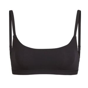 SKIMS SCOOP BRALETTE, ONYX - SIZE M, NWT
